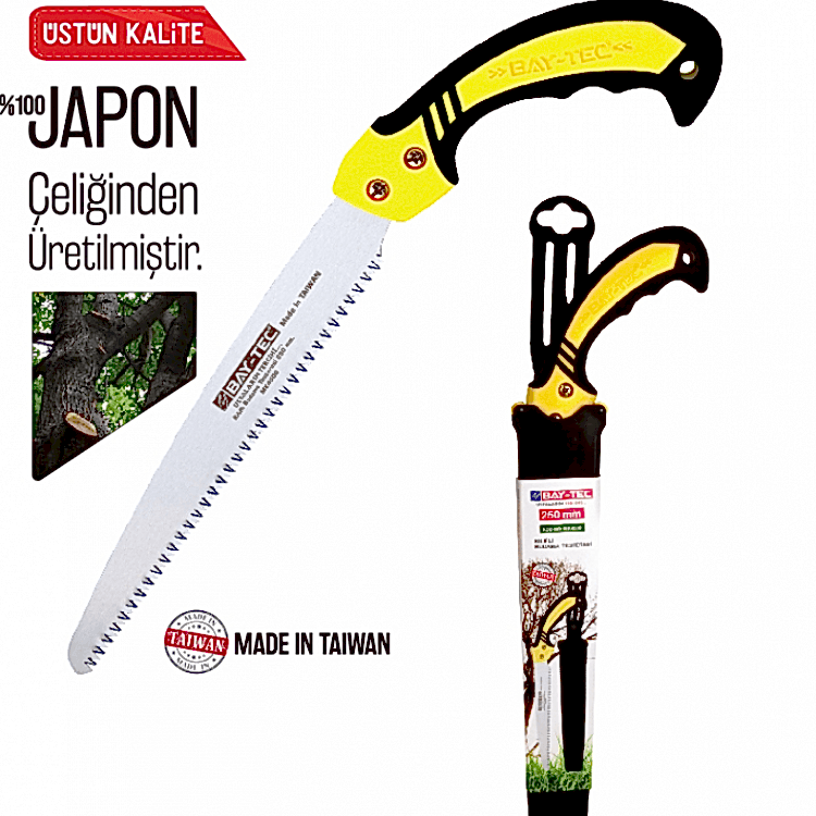 BUDAMA TESTERESİ BAYTEC KILIFLI 300 MM