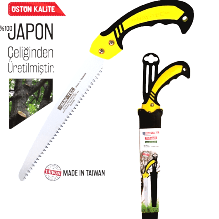 BUDAMA TESTERESİ BAYTEC KILIFLI 250 MM