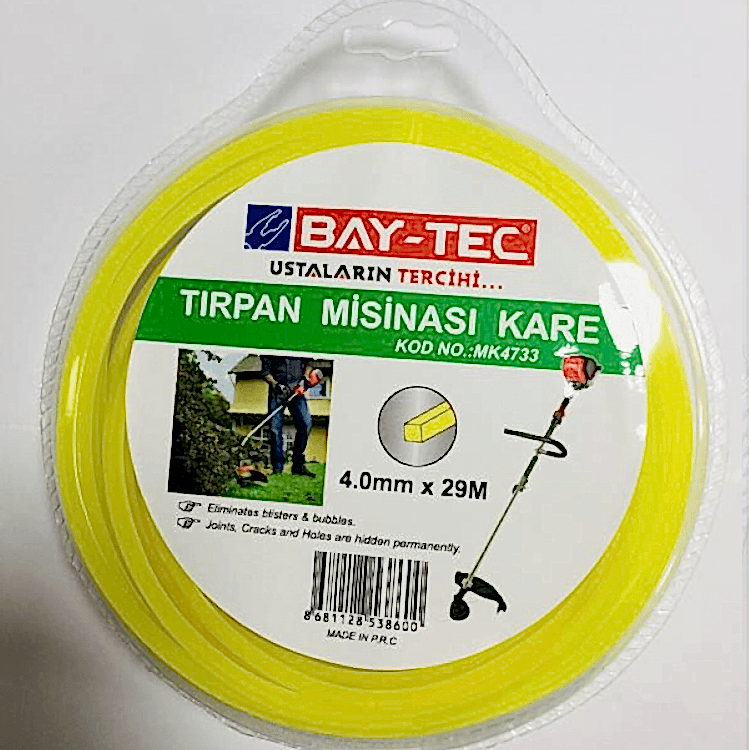 TIRPAN MİSİNASI - 4 KÖŞE - 3.3MM/37 MT BMX-2536