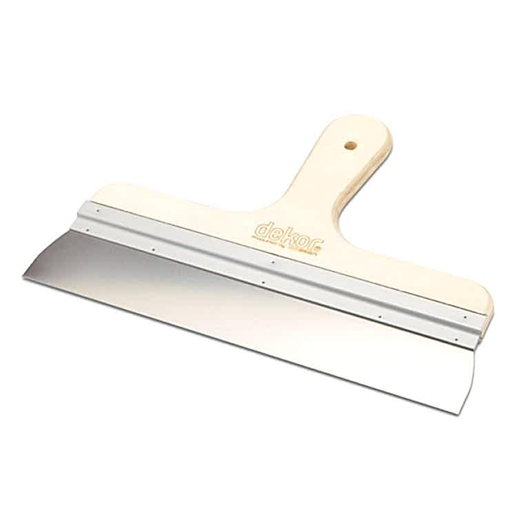 EGRİ SAPLI ISPATULA (DEKOR AHŞAP) 20 CM