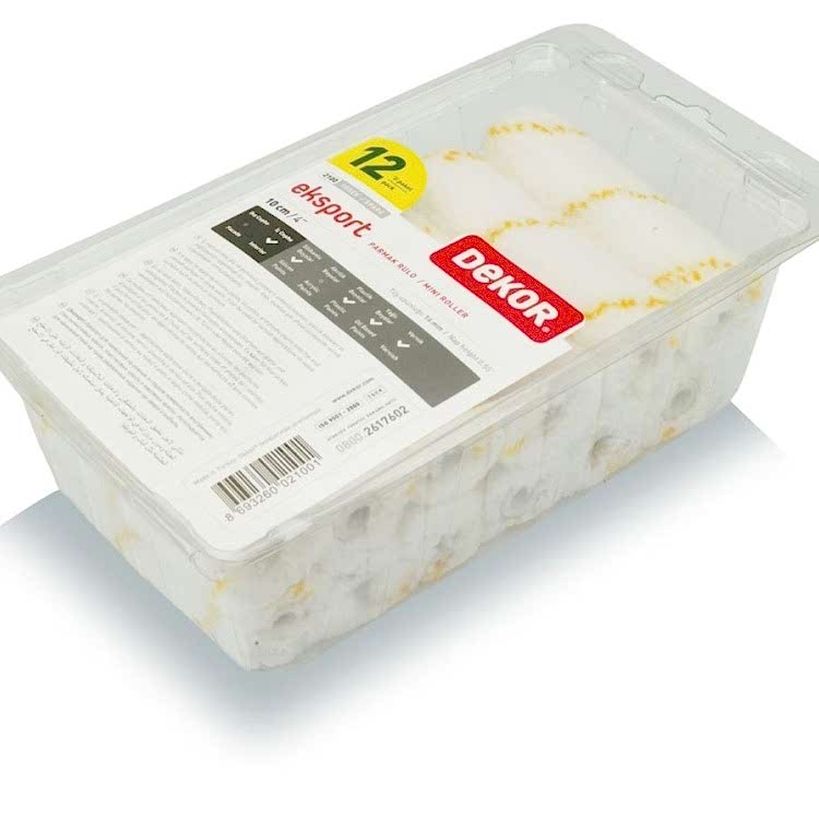 PARMAK RULO YEDEK DEKOR 10 CM (12 Lİ)