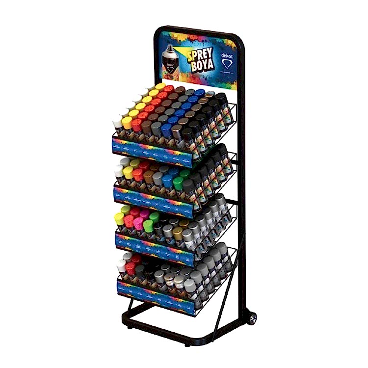 DEKOR SPREY BOYA STAND SETİ