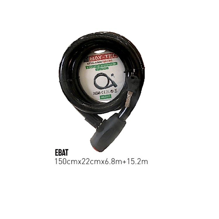 BİSİKLET KİLİDİ BAY-TEC 22*1500 [MK2478]